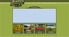 Desktop Screenshot of andersonlawncare.com
